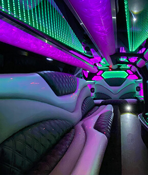 one of our elegant limousines